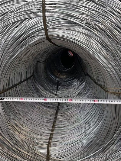 2.48mm 45g/sqm Galvanized Steel Wire Coil Coated Loop Tie Wire For Building Materials For Binding And Bending Cuttable
