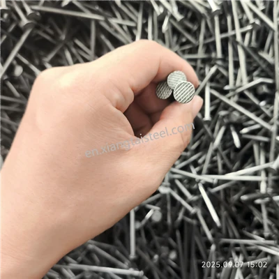 5 Inch Galvanized Iron Ring And Spiral Shank Furniture Nails Smooth Shank With Checkered Head Plastic Material