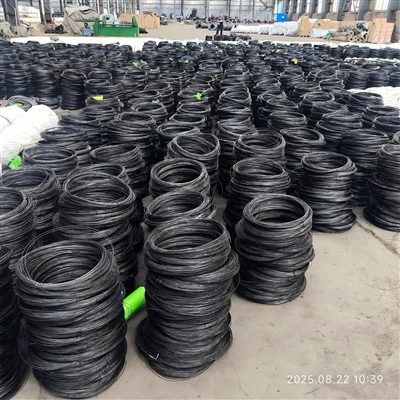 Black Annealed Welded Iron Wire With Round Hole For Fence Construction Model 12# Xiangtai With Bending Cutting Services