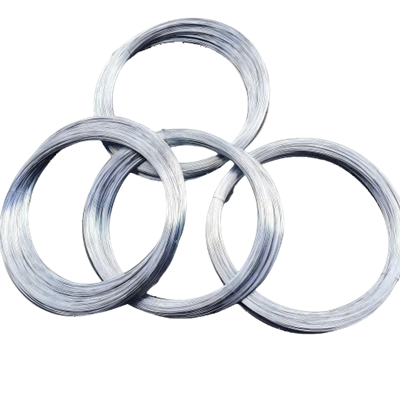 Galvanized Carbon Steel Wire BWG10 Hot Dipped For Binding Coated Iron Steel Wire For Bending And Cutting Drawn Tie Wire