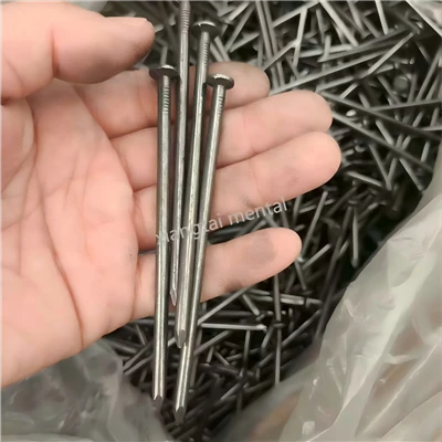 High Quality 3inch Galvanized Low Carbon Steel Wire Nails Smooth Shank Type Common Nail From China