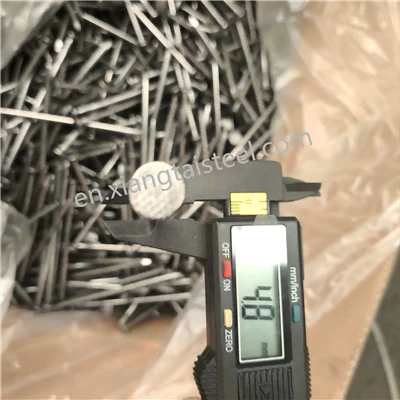 High Quality 6 Inch Low Carbon Steel Wire Nails Smooth Common Nail With Brad/Cap Head Galvanized Iron Material For Roofing Wood