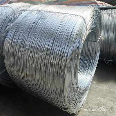 Q195 Galvanized Carbon Steel Wire BWG18 Electro Galvanized Finish For Tie Loop Binding Applications Cut Bend Services Available